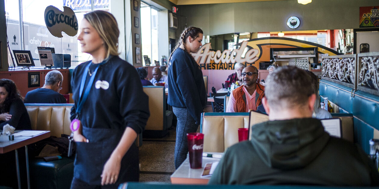 The Arcade Restaurant, le plus vieux "dinner" de Memphis - Tennessee - Etats Unis