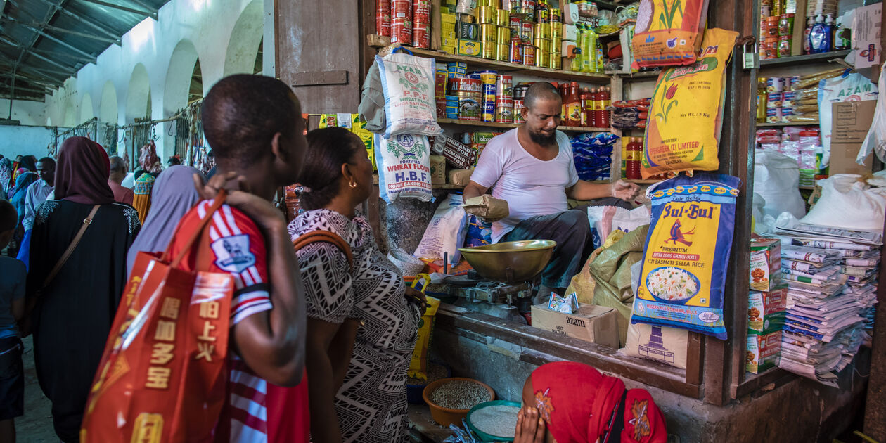 Stand au marché des épices - Stone Town - Zanzibar Vieille Ville - Tanzanie