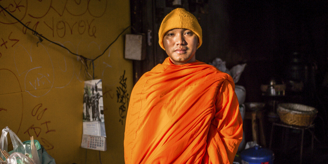 Moine bouddhiste - Chiang Mai - Thaïlande