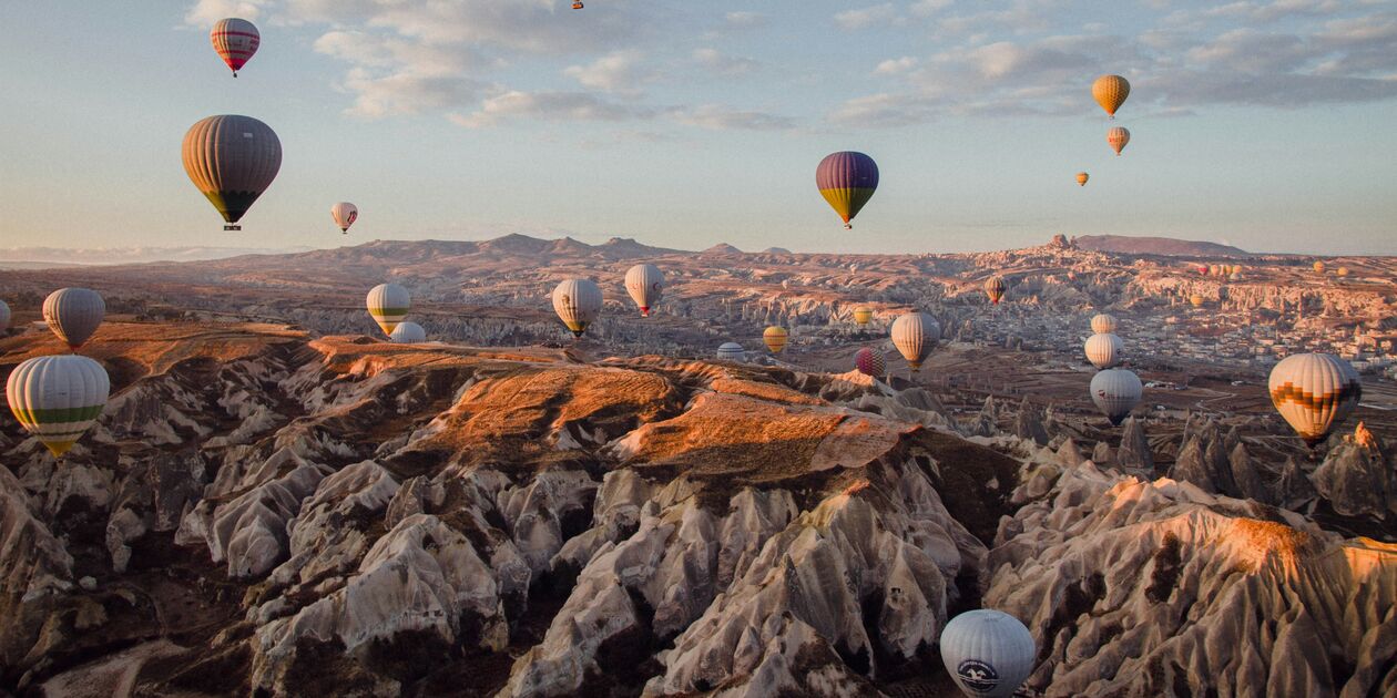 Survol de la Cappadoce en montgolfière - Turquie