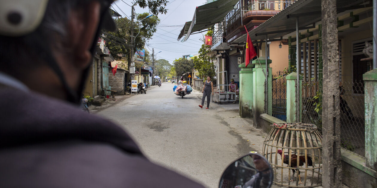 La lagune de Tam Giang à moto - Hué - Vietnam