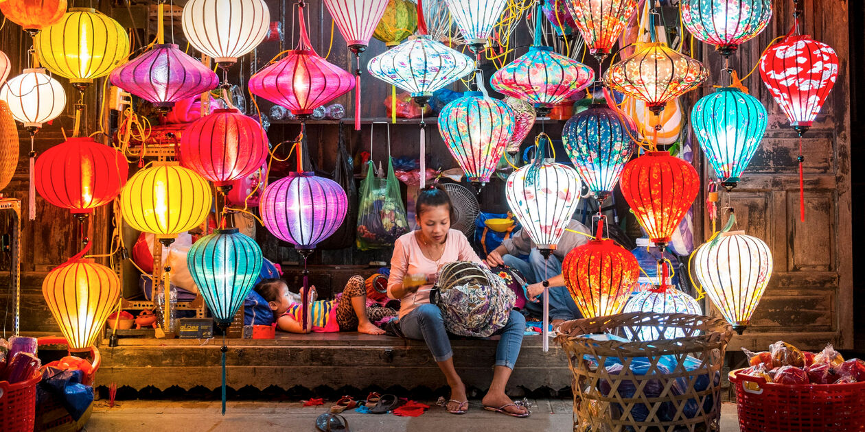 Boutique de lanternes traditionnelles - Hoi An - Vietnam