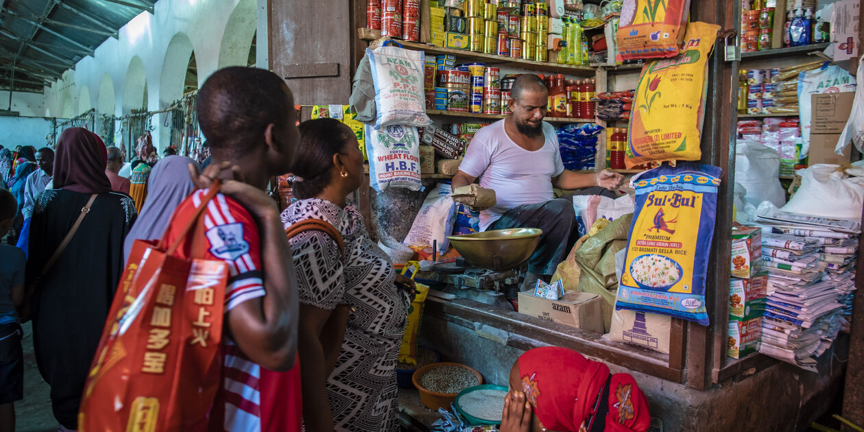 Stand au marché des épices - Stone Town - Zanzibar Vieille Ville - Tanzanie