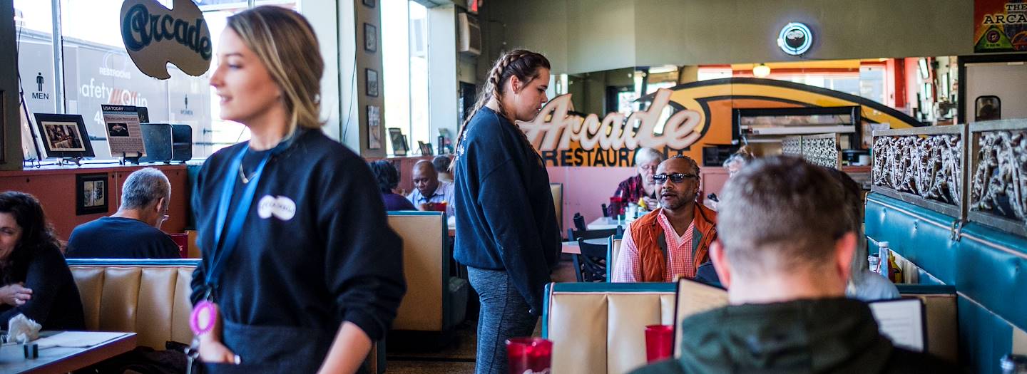 The Arcade Restaurant, le plus vieux "dinner" de Memphis - Tennessee - Etats Unis