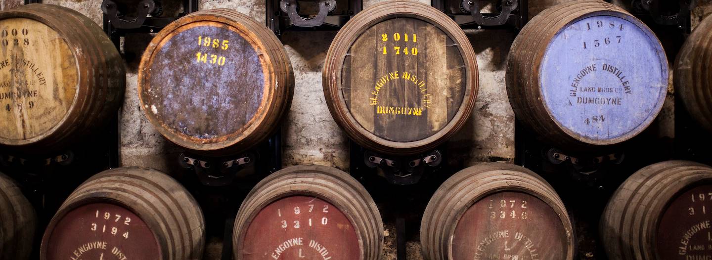 Fabrication de whisky à la distillerie Glengoyne - Dumgoyne - Ecosse