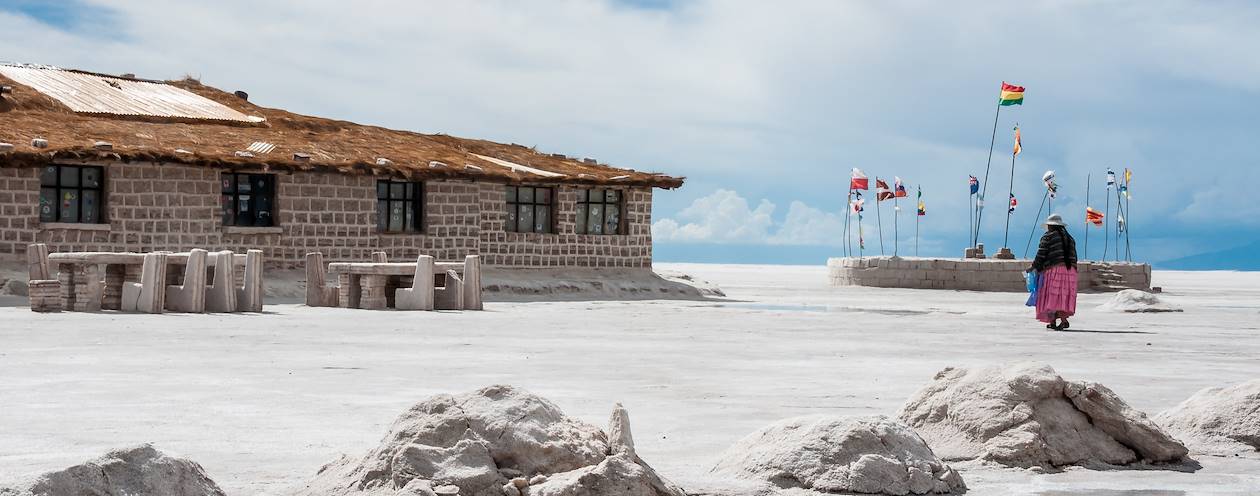 Hôtel de sel dans le Salar d'Uyuni - Bolivie