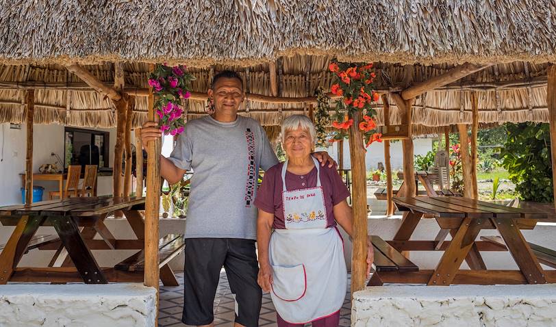 Hébergement Xuux Eek : les cabanas traditionnelles - San Antonio Mulix - Yucatan - Mexique