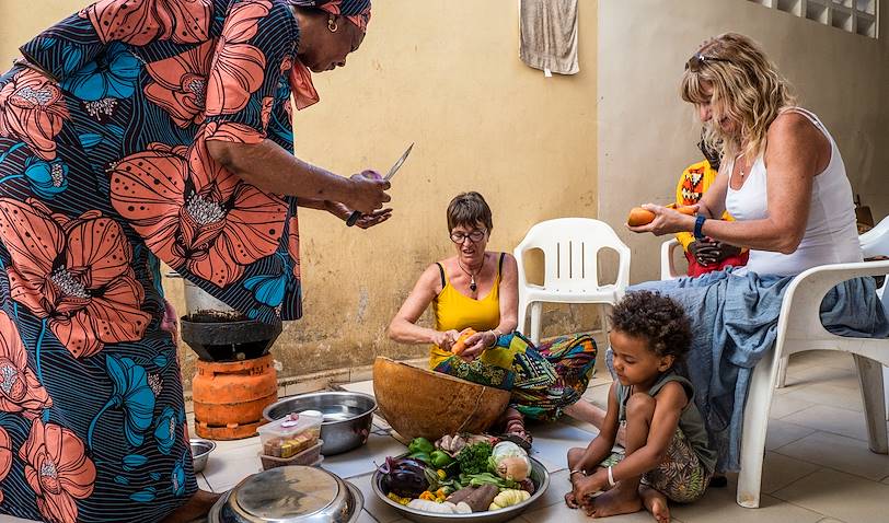 Atelier de cuisine avec une famille sénégalaise - Saint Louis - Sénégal