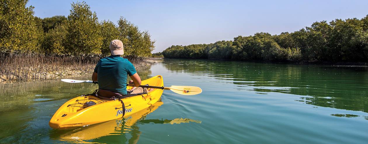 Balade en kayak dans les mangroves - Abou Dhabi - Emirats Arabes Unis