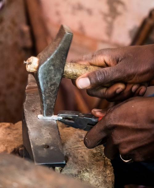 Découverte d'une bijouterie - Saint Louis - Sénégal