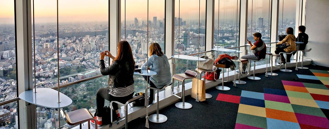 Etage panoramique de la Mori Tower - Tokyo - Japon