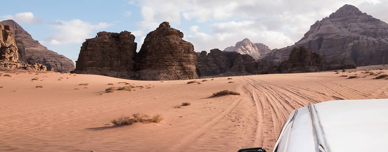 Le désert du Wadi Rum en 4x4 - Wadi Rum - Jordanie