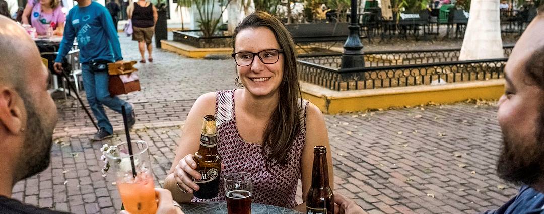 Rencontre avec Pauline, notre Welcome Host à Merida - Merida - Yucatan - Mexique
