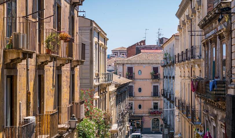 Dans les rues de Catane - Sicile - Europe du sud