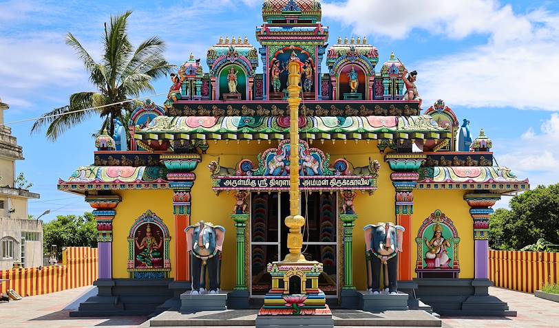 Temple hindou à Curepipe - Plaines Wilhems - Île Maurice