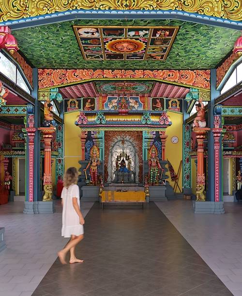 Temple hindou à Curepipe - Plaines Wilhems - Île Maurice