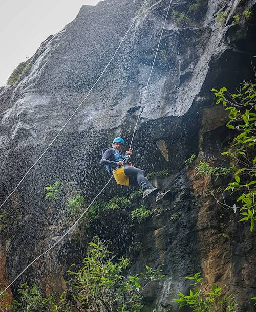 Canyoning aux Sept Cascades - Tamarin - Rivière Noire - Île Maurice