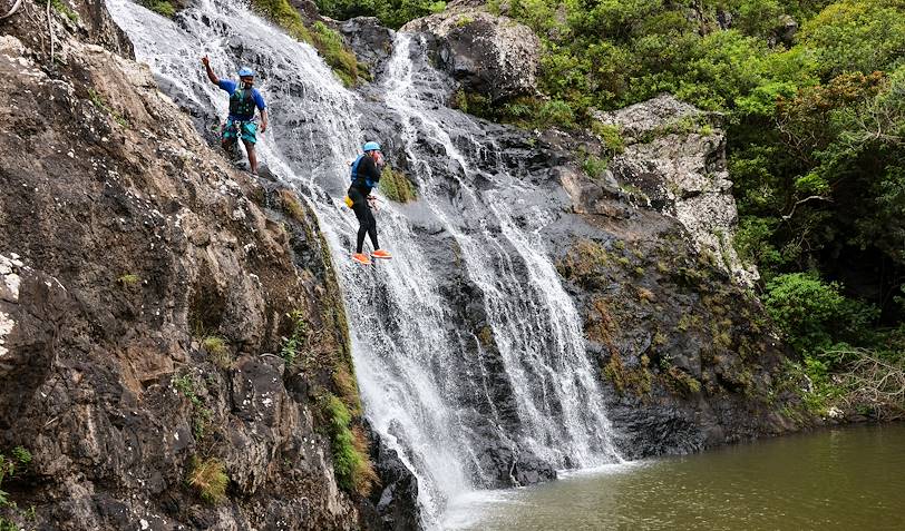 Canyoning aux Sept Cascades - Tamarin - Rivière Noire - Île Maurice