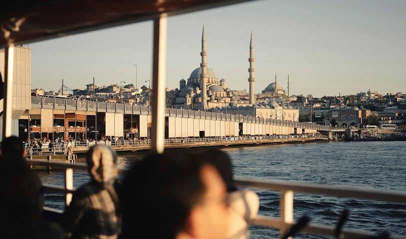 Coucher de soleil sur le Bosphore - Istanbul - Turquie