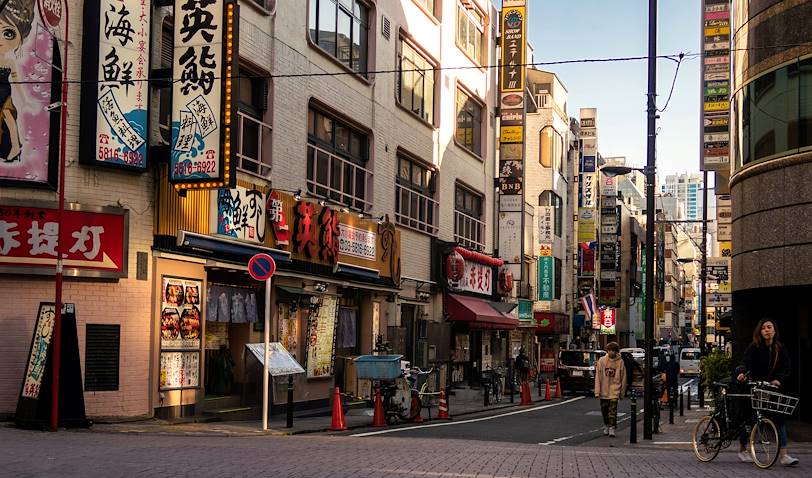 Dans les rues d'Osaka - Japon