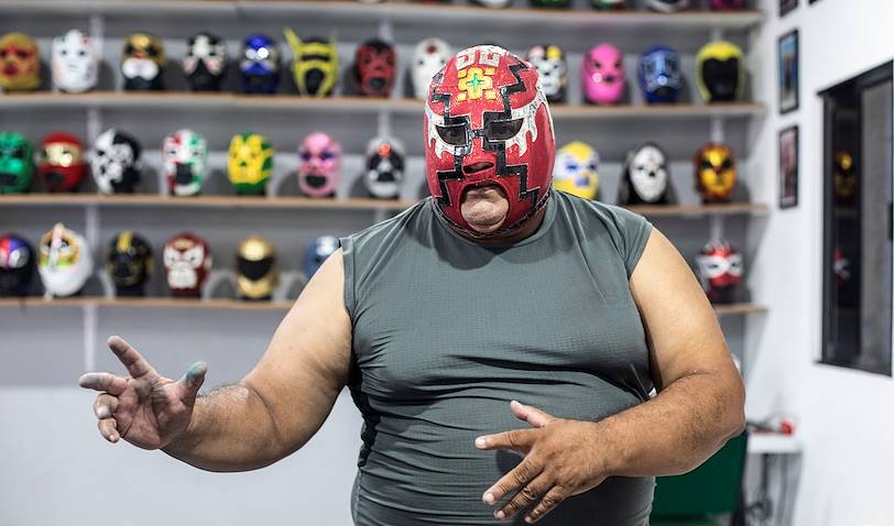 Dans la peau d'un luchador : cours en lucha libre avec Alberto Xaman Ek - Yucatan - Mexique