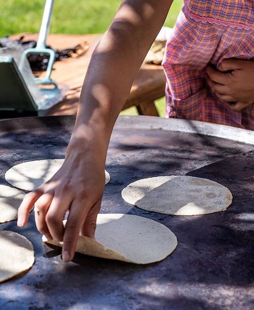 Cours de cuisine à l'hacienda Santa Barbara : les secrets des tortillas - Huamantla -Tlaxcala - Mexique