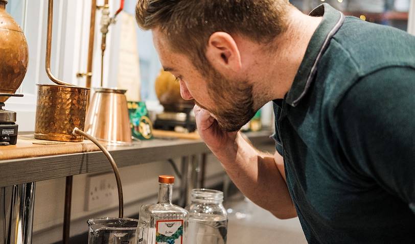 Atelier de fabrication du gin - Pays de Galles - Royaume-Uni