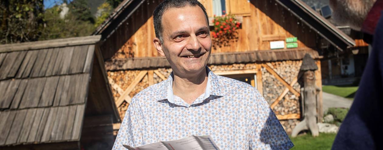 Rencontre avec Patrick, notre Welcome Host à Tolmin - Slovénie