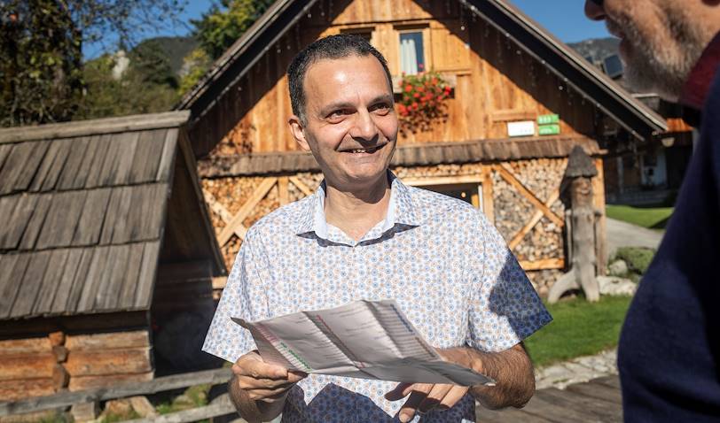 Rencontre avec Patrick, notre Welcome Host à Tolmin - Slovénie