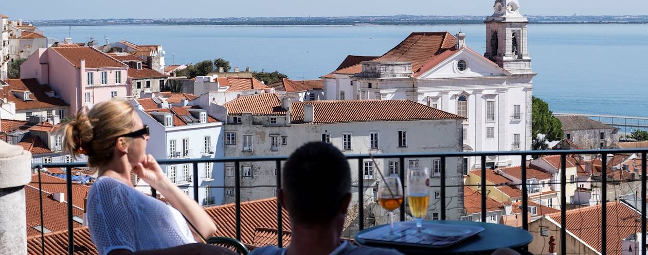 Belvédère Portas do Sol- Lisbonne - Portugal