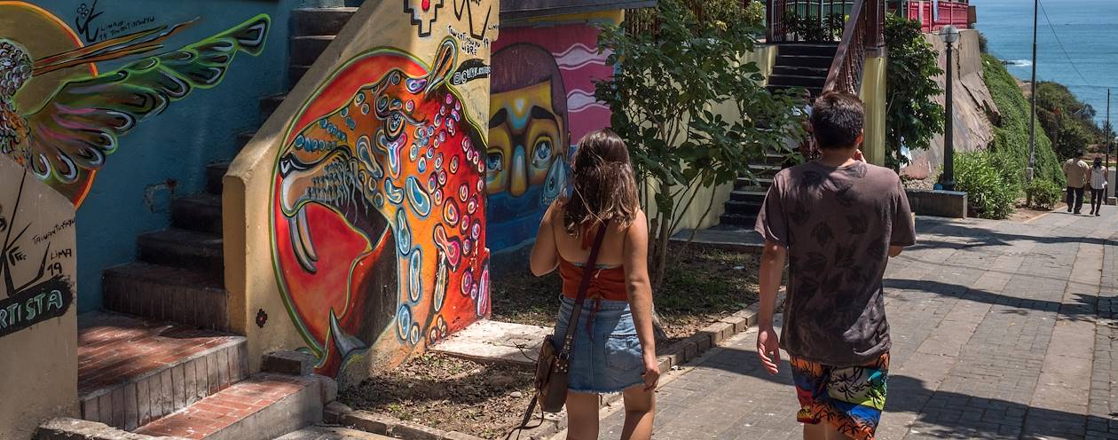 Street art dans les rues de Lima - Pérou