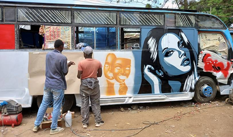 Graffeur de Matatus - Kenya