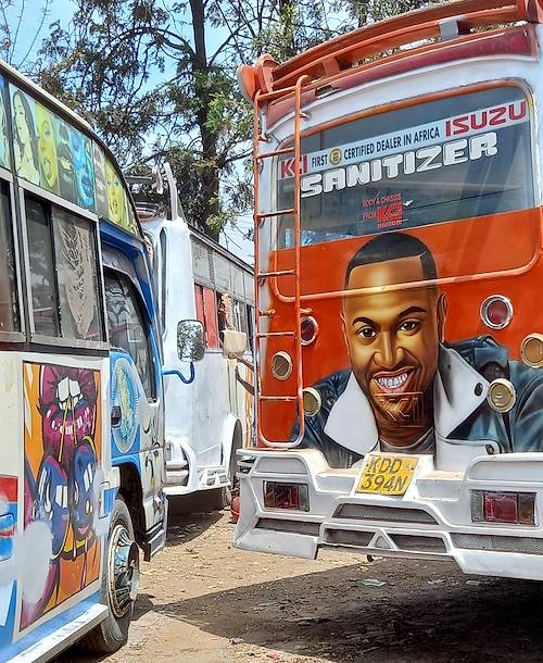 Graffeur de Matatus - Kenya