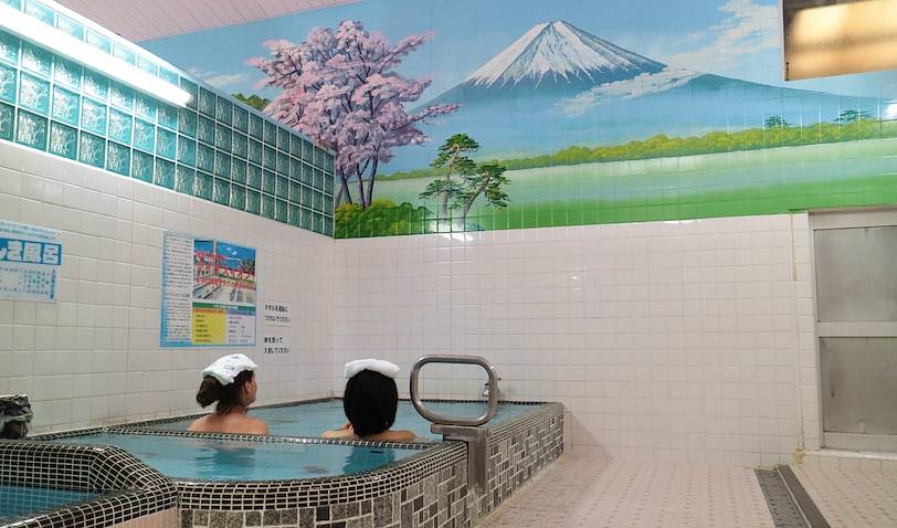 Découverte du plus vieux sento, bain pubic, de Tokyo : Akebono-yu - Japon