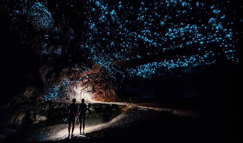 Vers luisants les grottes de Waitomo - Nouvelle Zélande