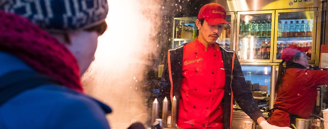 Le kiosque a saucisses Bitzinger - Vienne - Autriche