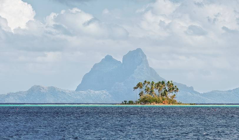Bora Bora, depuis l'île de Taha'a - Polynésie Française