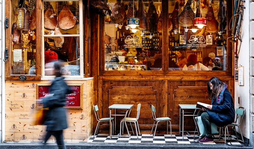 Épicerie fine à Bologne - Émilie-Romagne - Italie