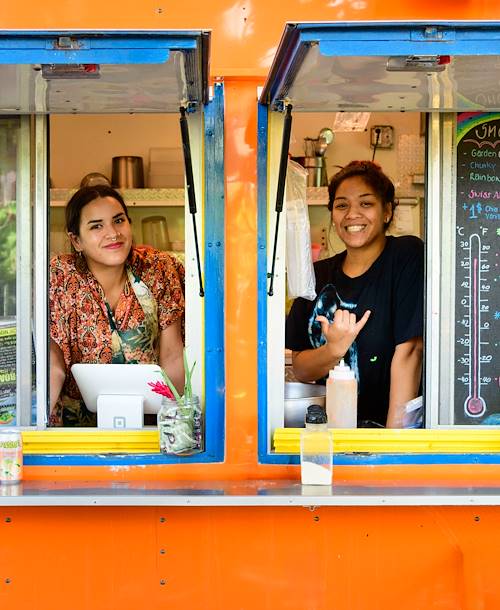 Food truck sur l'île de Maui - Hawaii - Etats-Unis