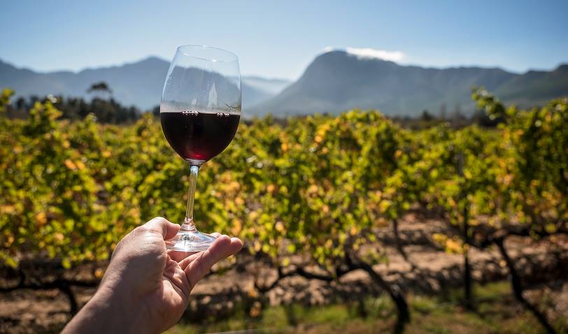 Sur la Route des Vins - Franschhoek - Afrique du Sud