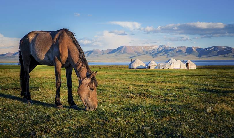 Lac Song Kul - Kirghizistan