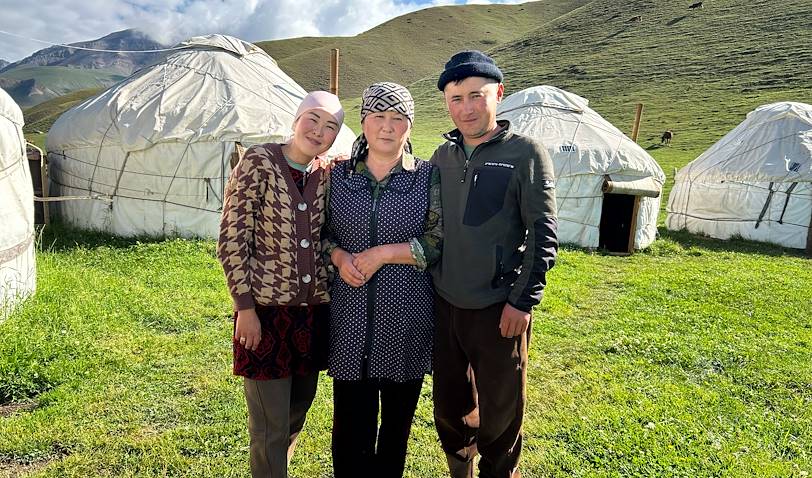Immersion chez les nomades de la région de Naryn - Kirghizistan