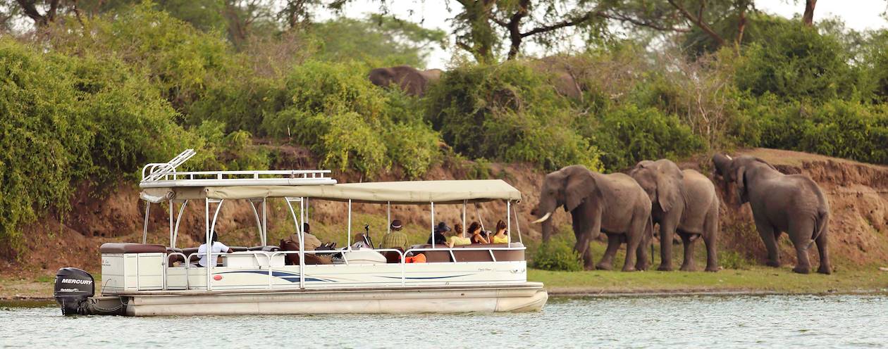 Croisière sur le canal de Kazinga - Parc National Queen Elizabeth - Ouganda