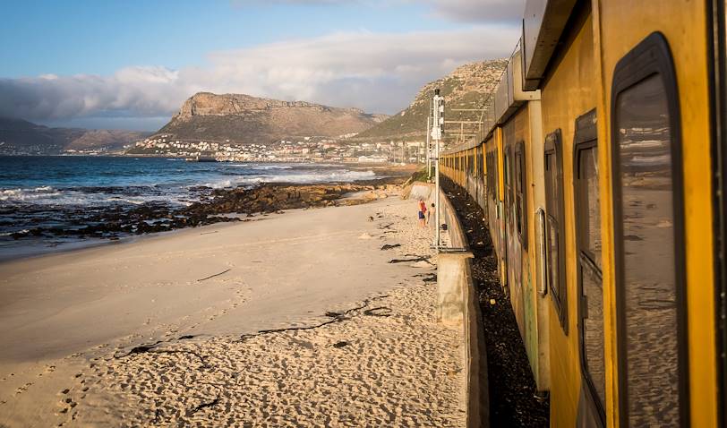 À bord du train qui relie Le Cap et Simon's Town - Le Cap - Afrique du Sud