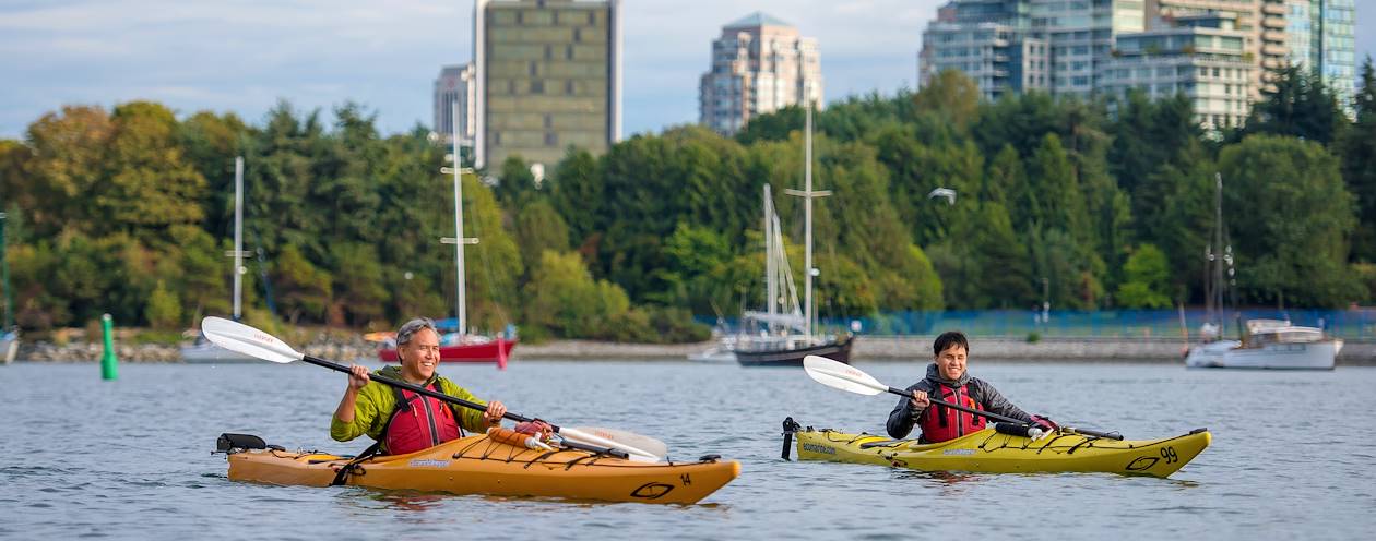 Balade en kayak - Vancouver - Canada