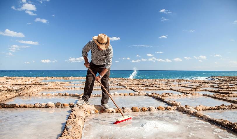 Les marais salants de Xwejni - Xwejni - Île de Gozo - Malte