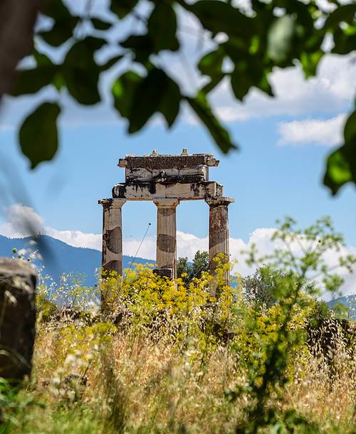 Randonnée sur le sentier antique de Delphes - Grèce