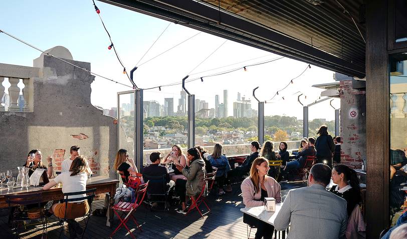 Bar dans le quartier underground Fitzroy - Melbourne - Australie