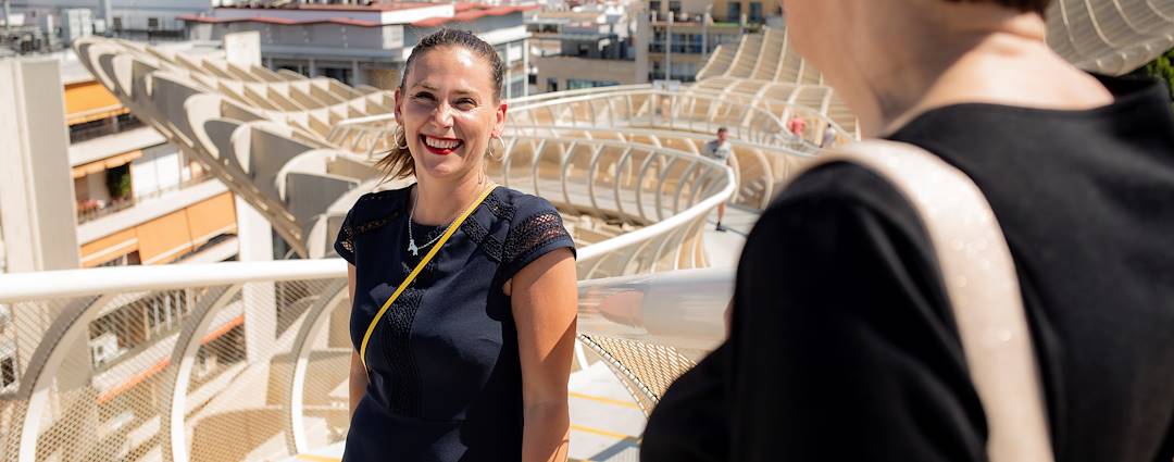 Rencontre avec Stéphanie, notre Welcome Host à Séville - Andalousie - Espagne