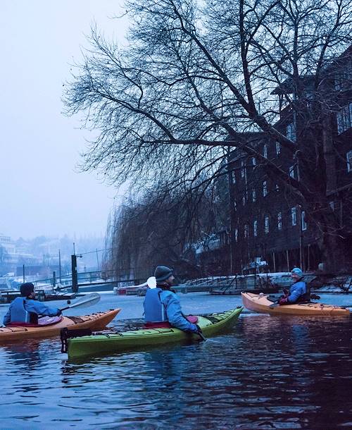 Balade en kayak dans le centre historique - Prague - République Tchèque